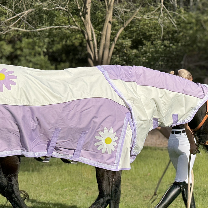 1200 Denier Turnout rug lilac