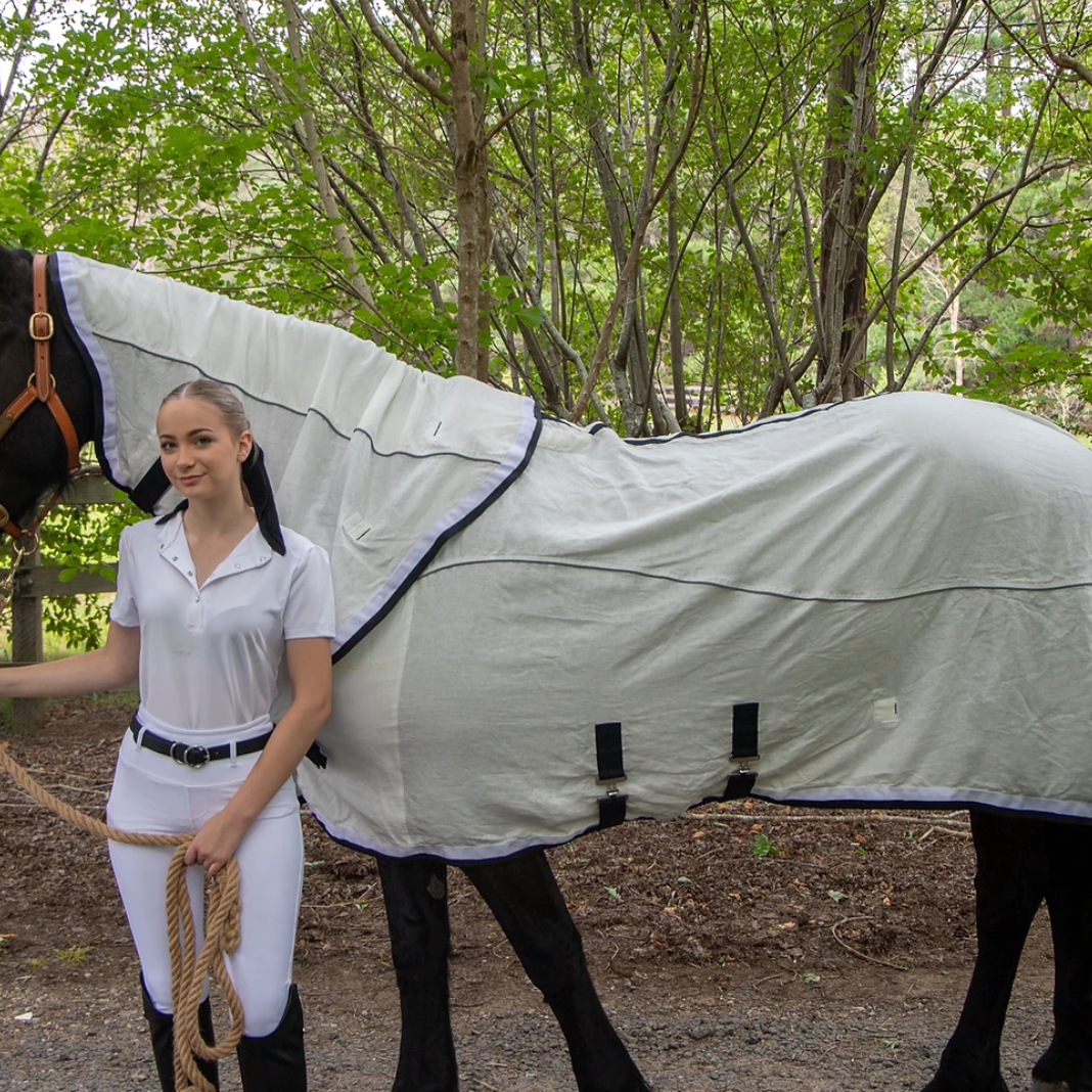 Hemp Summer Rug Detachable Neck – THE NATURAL HORSE RUG COMPANY